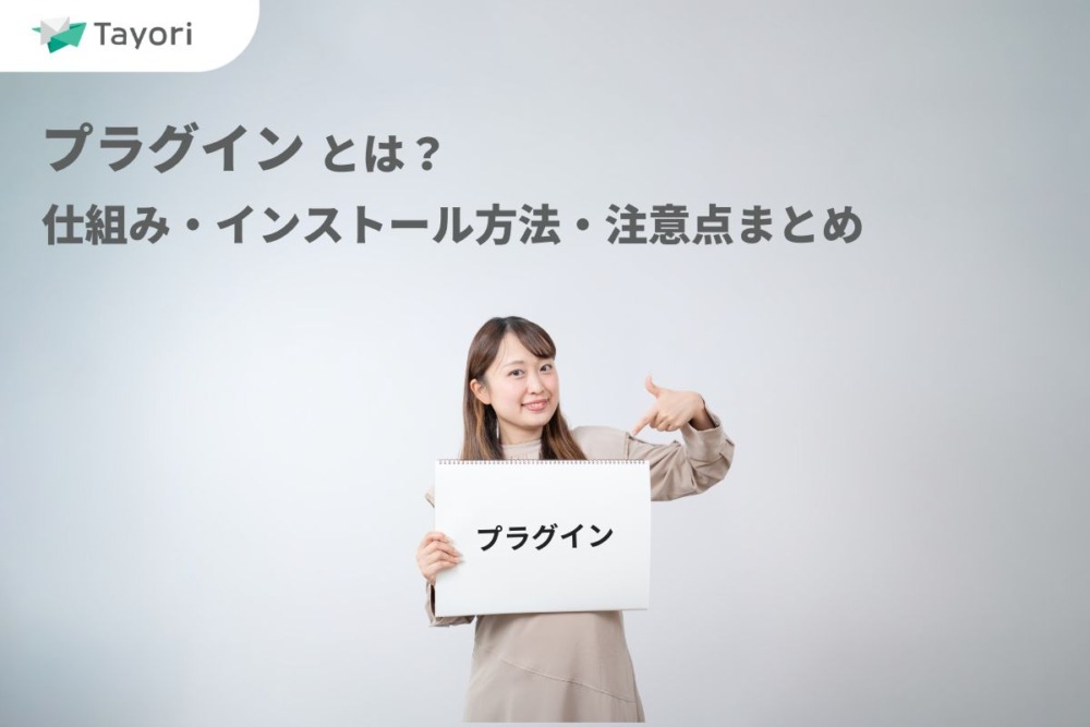 プラグインを解説する関連画像