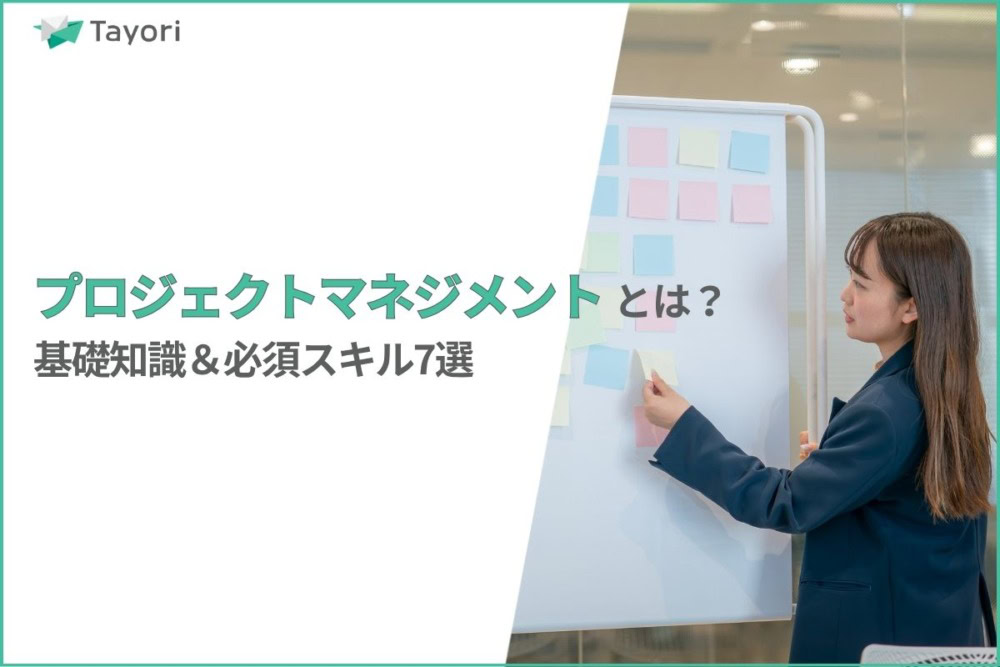 プロジェクトマネジメントの開設関連画像