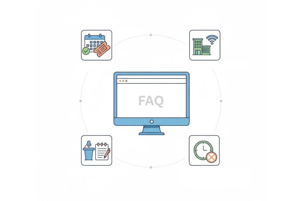 イベント・セミナー向けFAQのイメージ画像