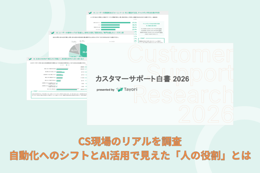 【2026年最新調査】CS現場のリアル。自動化へのシフトとAI活用で見えた「人の役割」とは