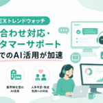CX / EXトレンドウォッチ：問い合わせ対応・カスタマーサポート現場でのAI活用が加速